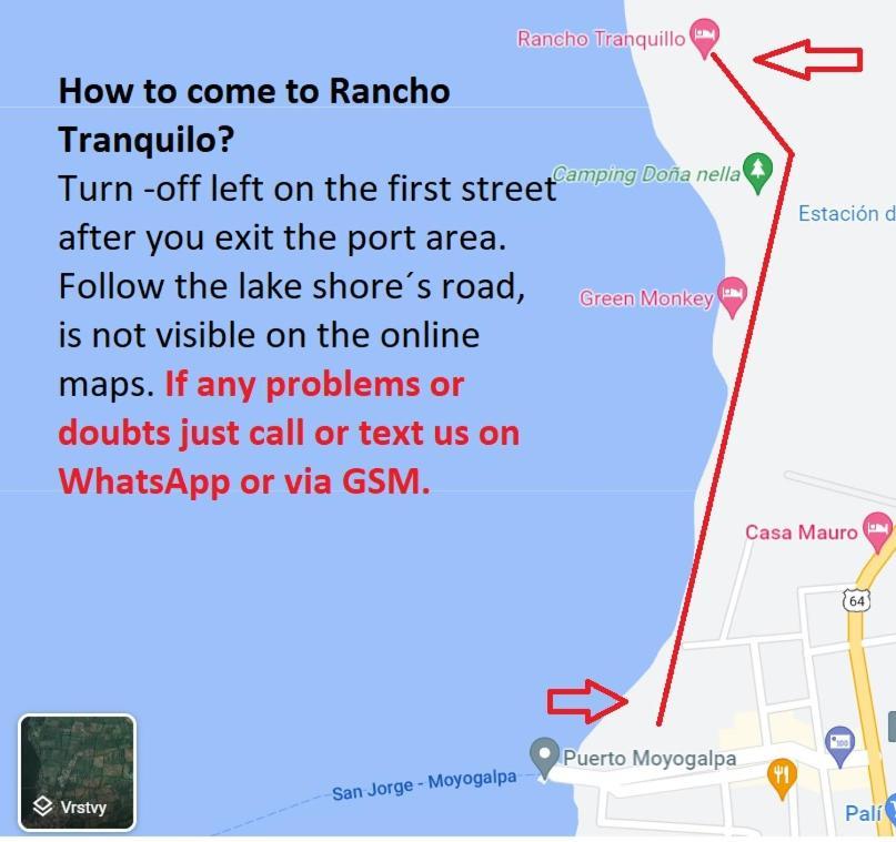 Rancho Tranquillo Pansiyon Moyogalpa Dış mekan fotoğraf